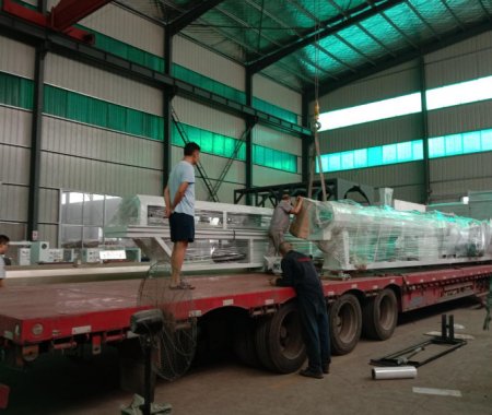 20-110給水管高速生產線發貨廣東